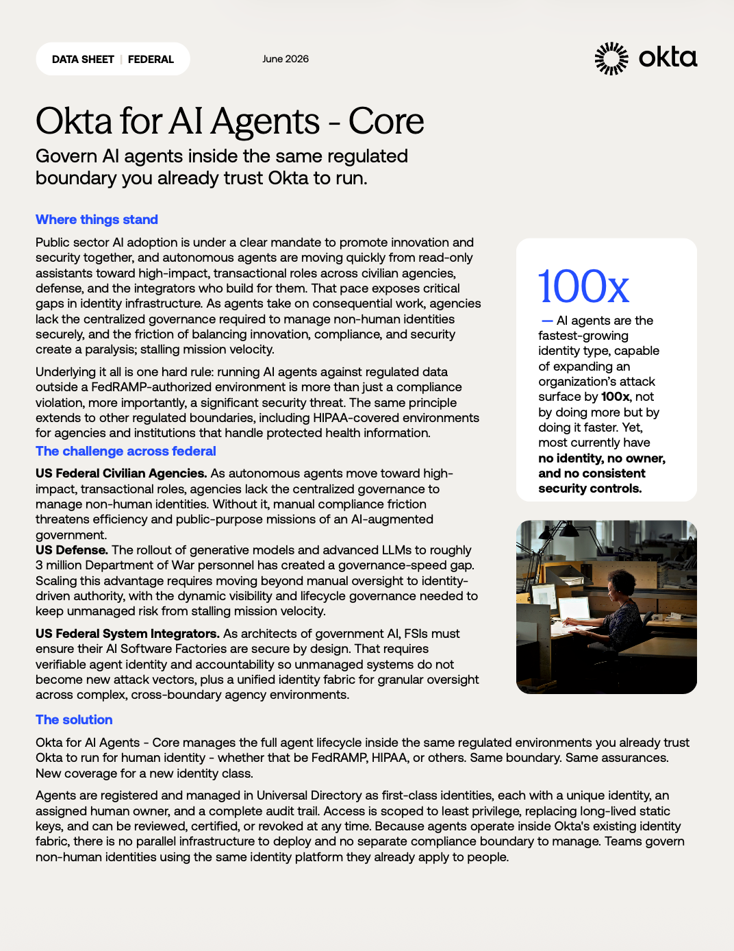 Okta for AI Agents - Core