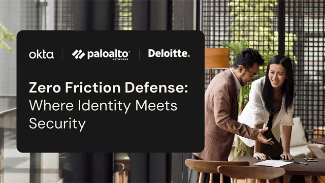 Zero friction defense: Where identity meets security