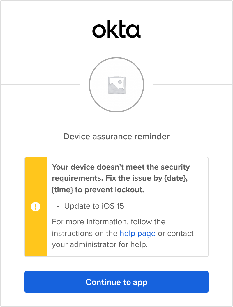 Période de grâce Device Assurance