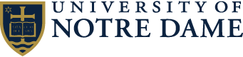 University of Notre Dame Logo
