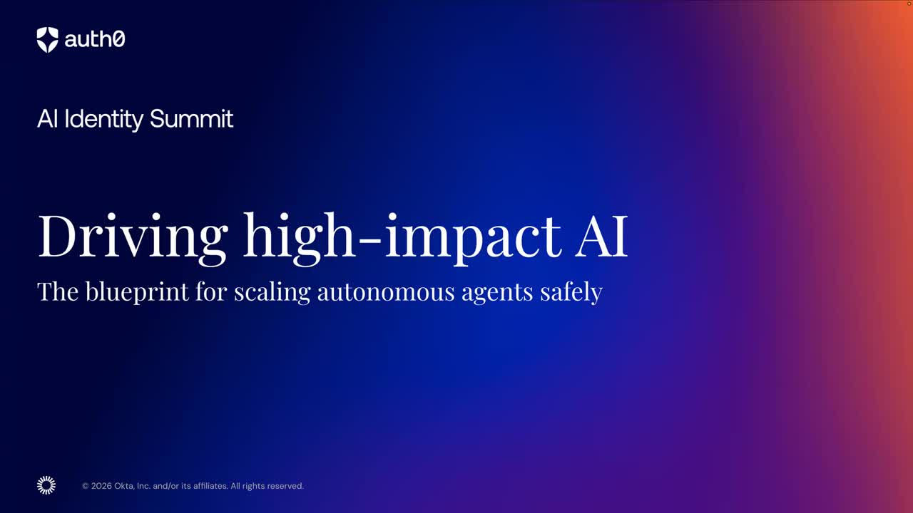 Driving high-impact AI: Enabling critical actions without slowing the business
